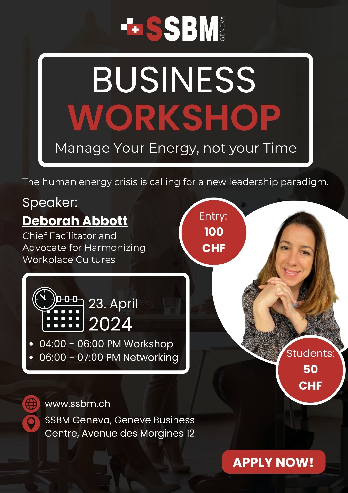 Manage your time workshop