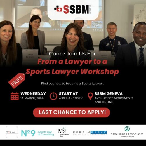 Sports Law event
